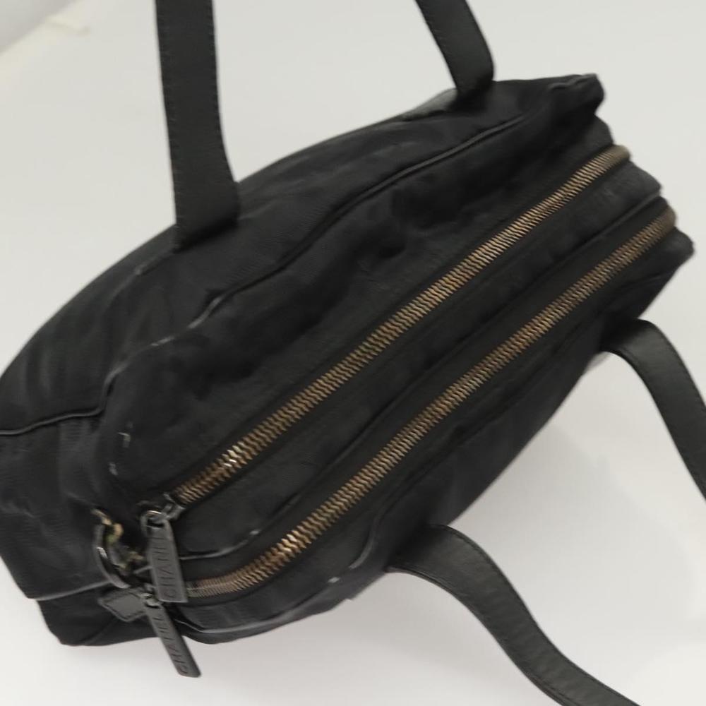 CHANEL New Travel line Hand Bag Nylon 2way Black CC Auth bs25876 - Picture 6 of 16